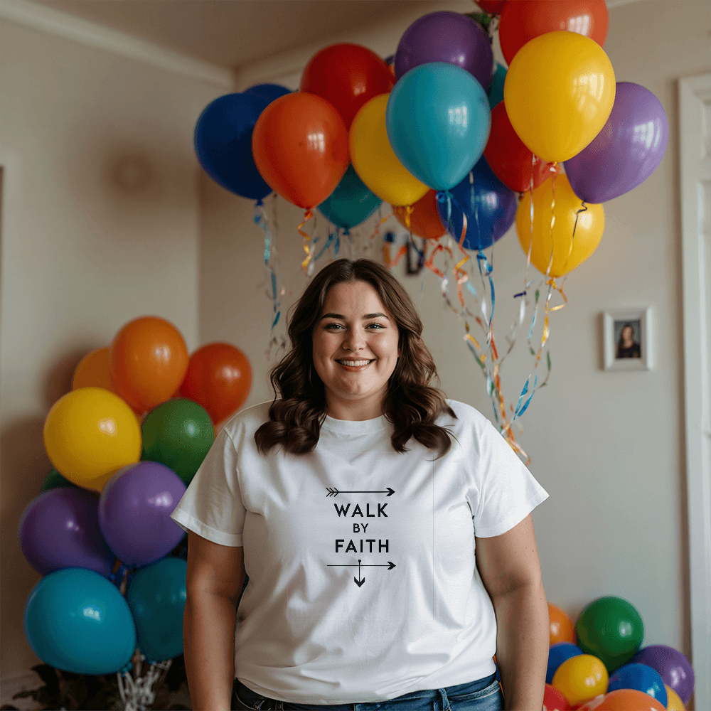 T-shirt Faith-Based: Walk by Faith