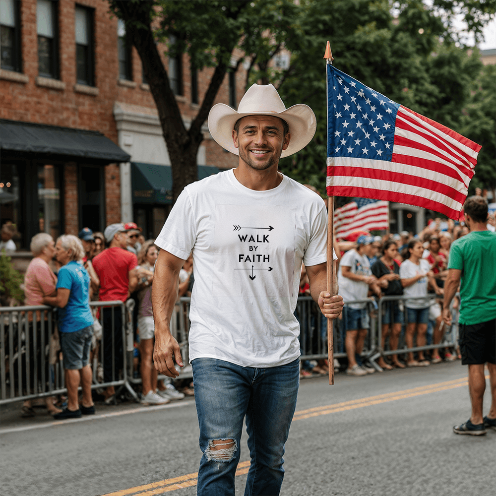 T-shirt Faith-Based: Walk by Faith