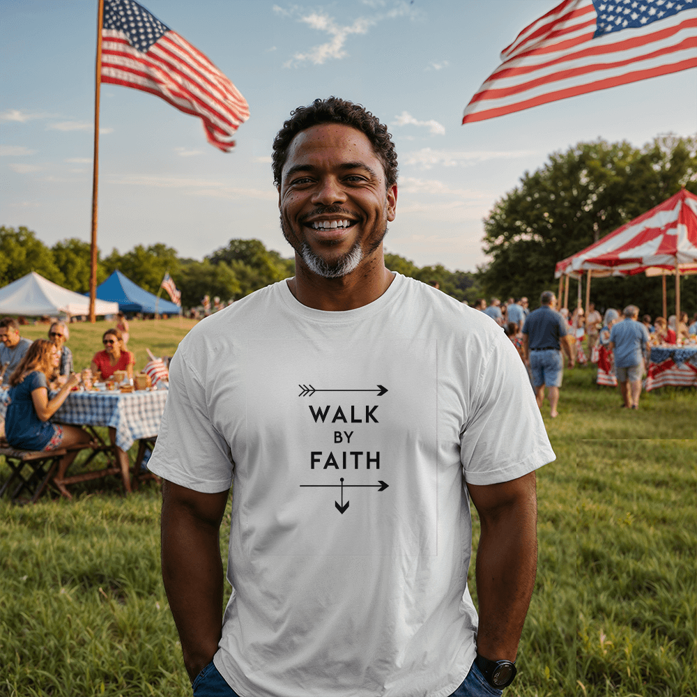T-shirt Faith-Based: Walk by Faith