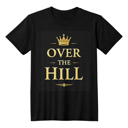 T-shirt-Over the Hill Adult Front Black