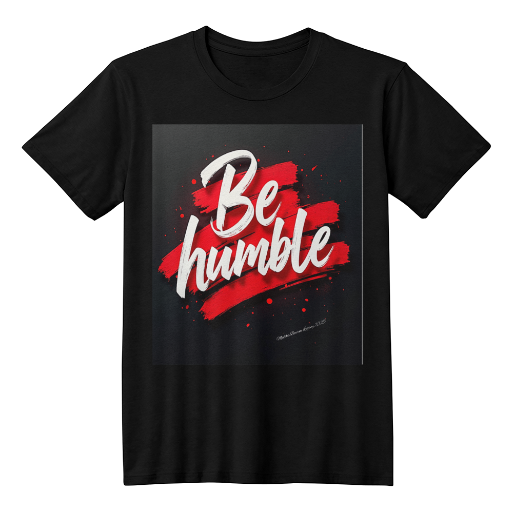 T-shirt Faith-Based: Be Humble