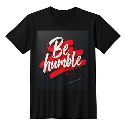 T-shirt Faith-Based: Be Humble
