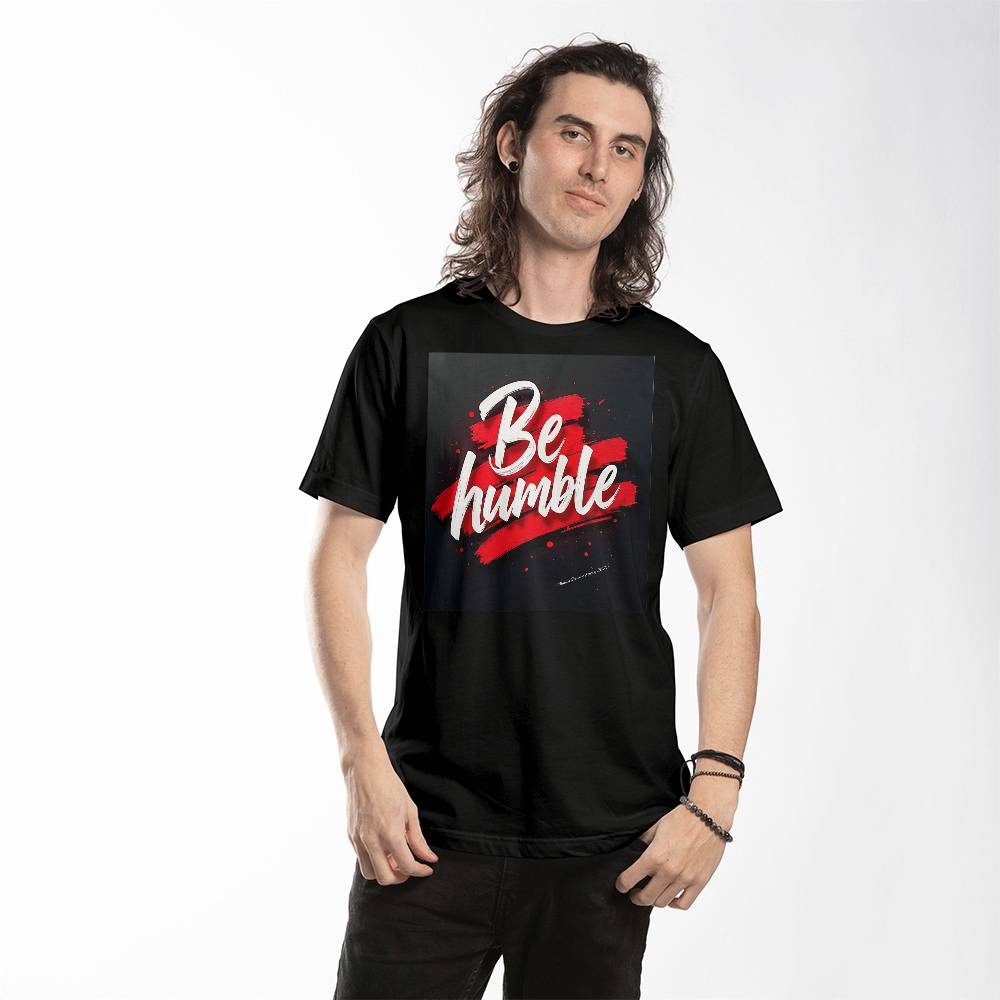 T-shirt Faith-Based: Be Humble