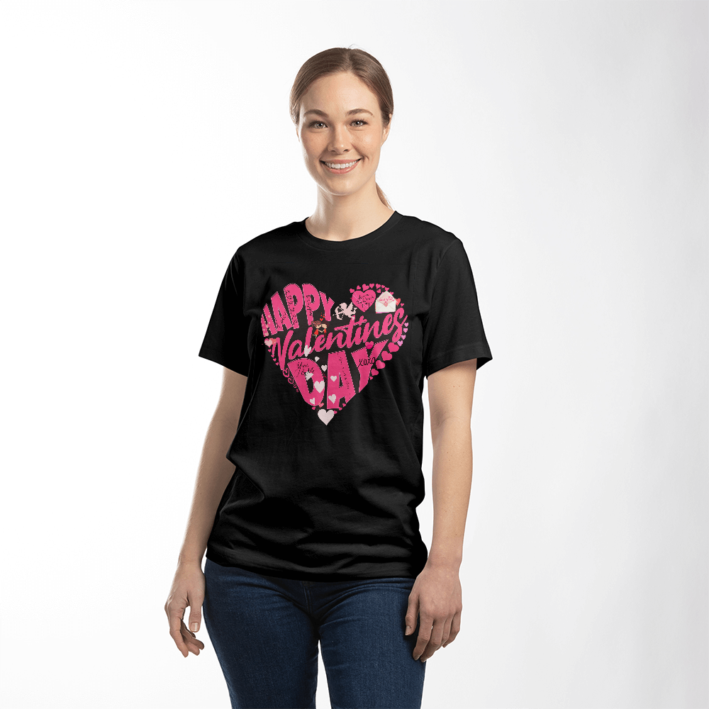 T-shirt: Happy Valentine's Day Collage