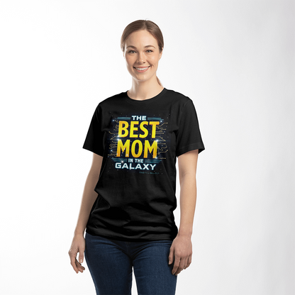 T-shirt: The Best Mom in the Galaxy Black