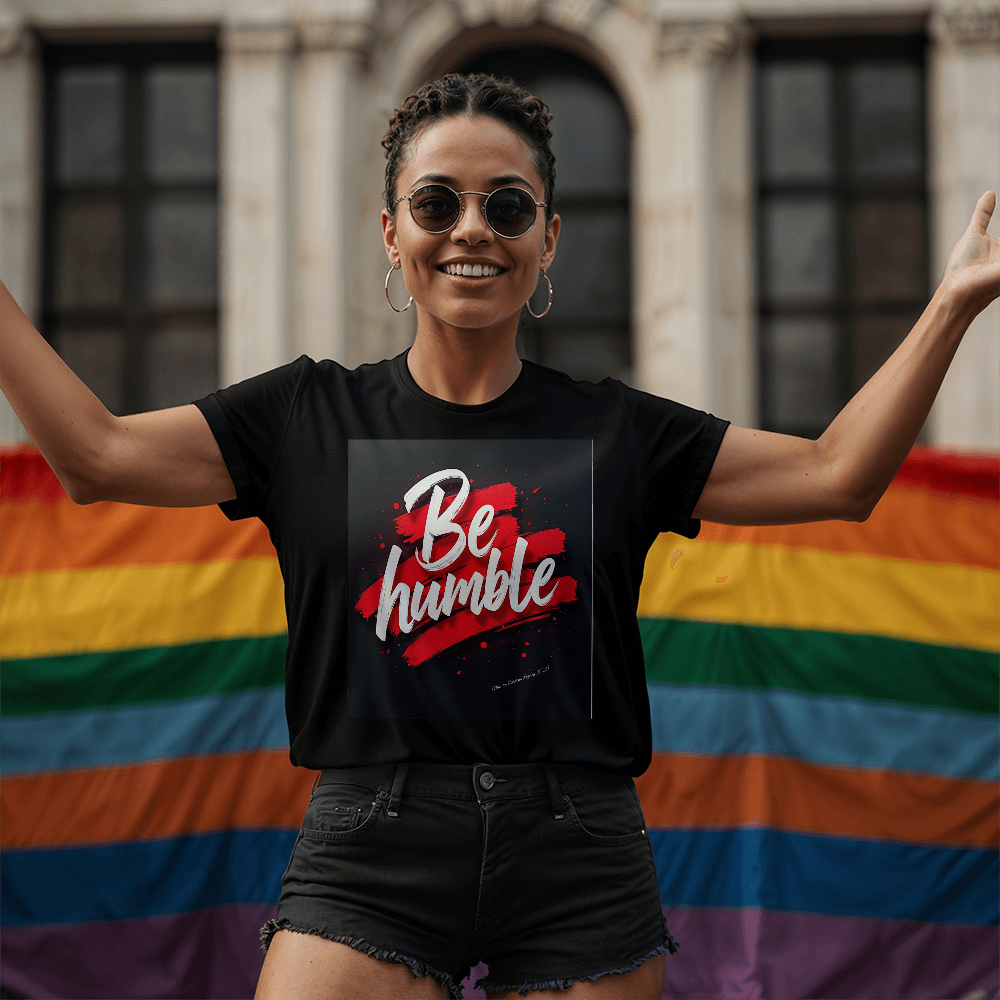 T-shirt Faith-Based: Be Humble