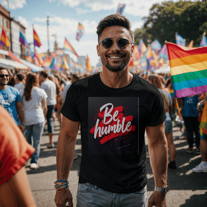 T-shirt Faith-Based: Be Humble