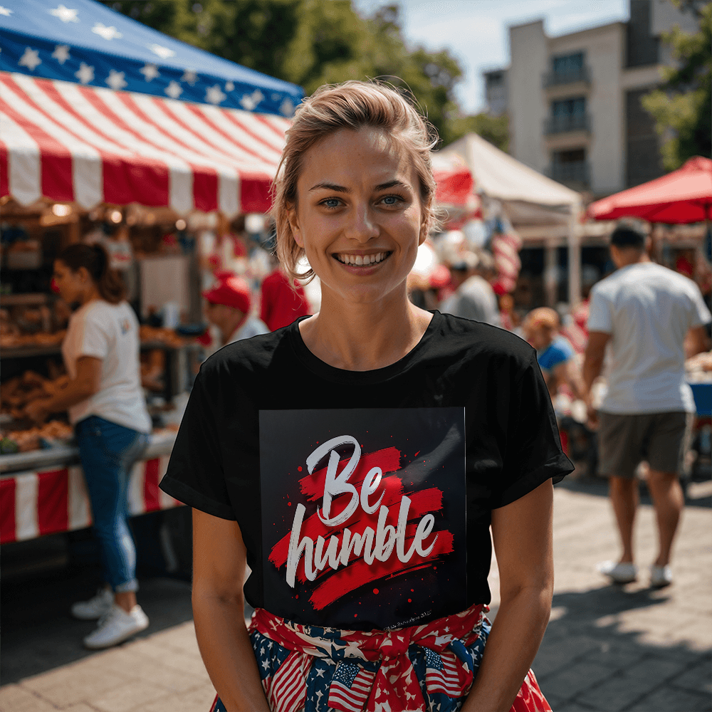 T-shirt Faith-Based: Be Humble