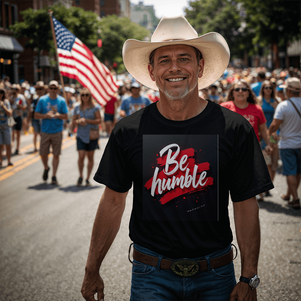 T-shirt Faith-Based: Be Humble