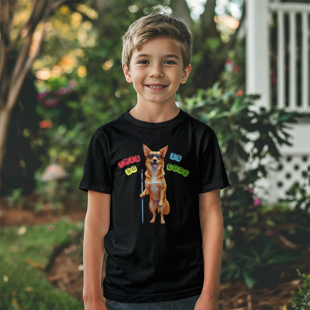 T-shirt Youth: Seeing Eye Dog