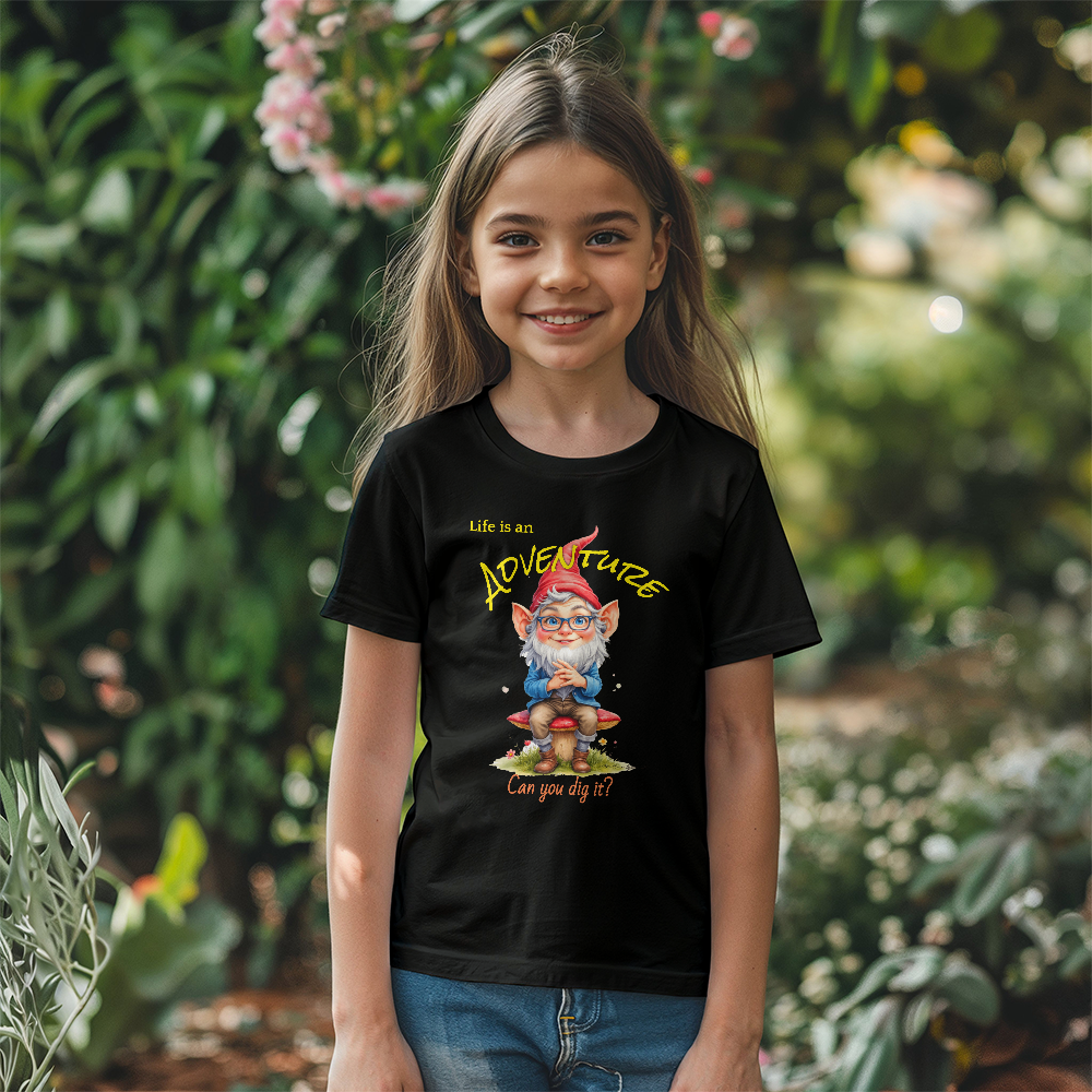 T-shirt Youth Gnome: Life is an Adventure