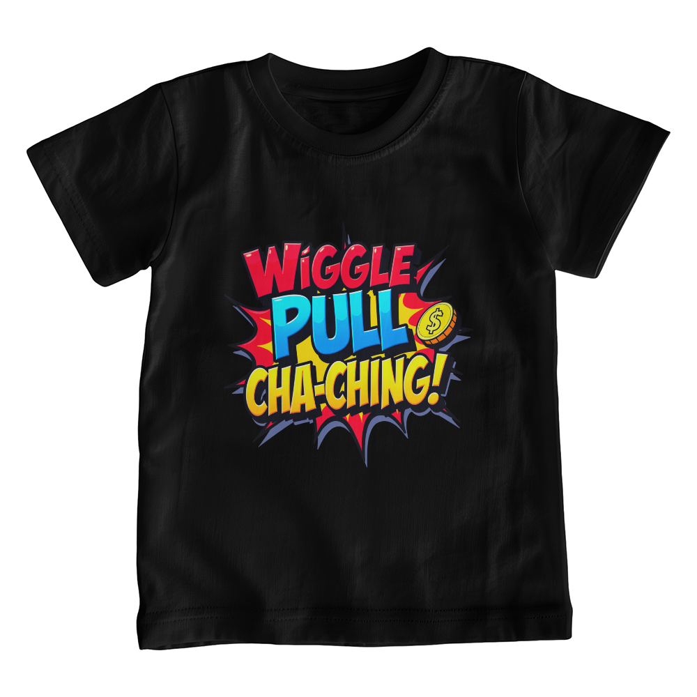 T-shirt: Wiggle, Pull, Cha-Ching Youth