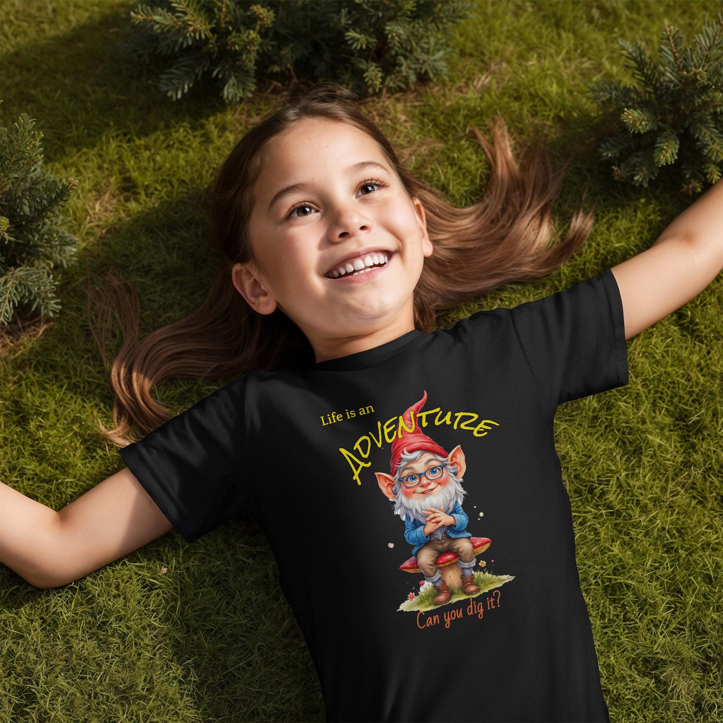 T-shirt Youth Gnome: Life is an Adventure