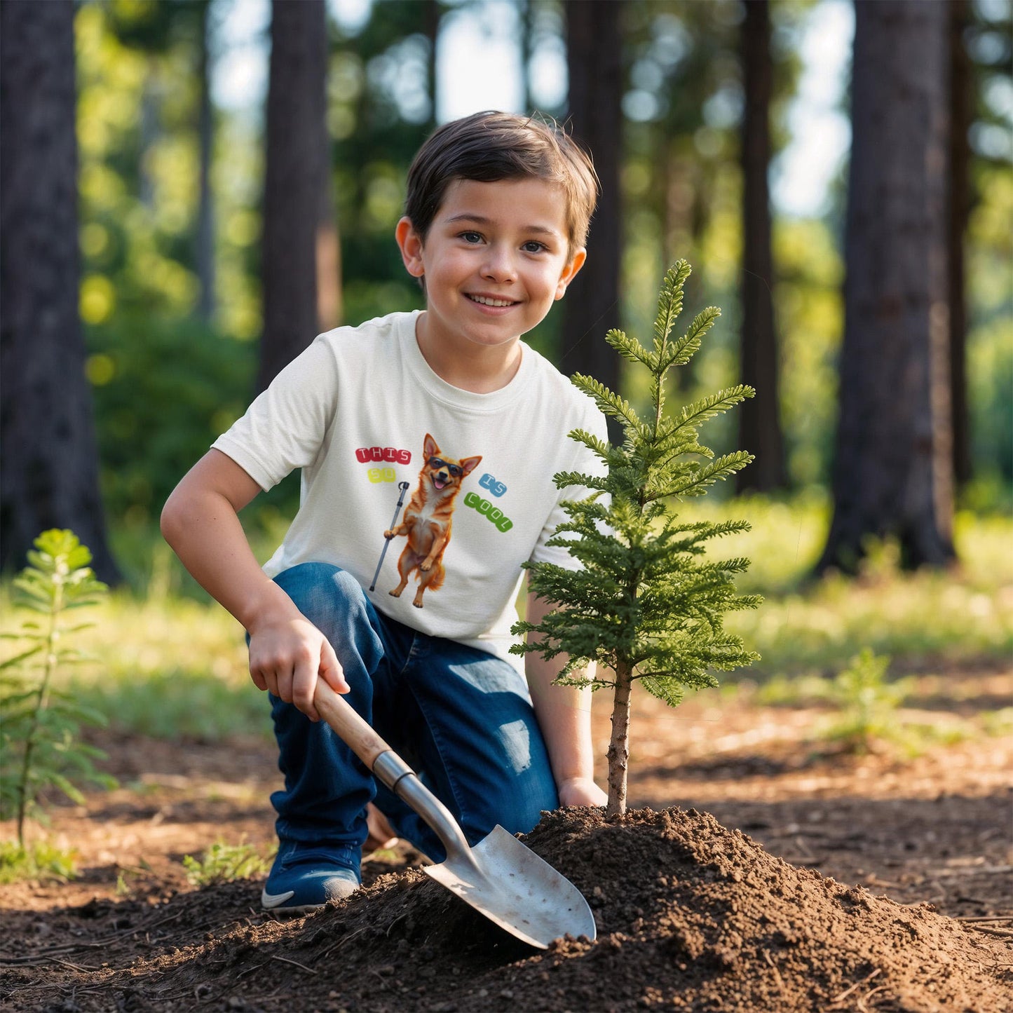 T-shirt Youth: Seeing Eye Dog