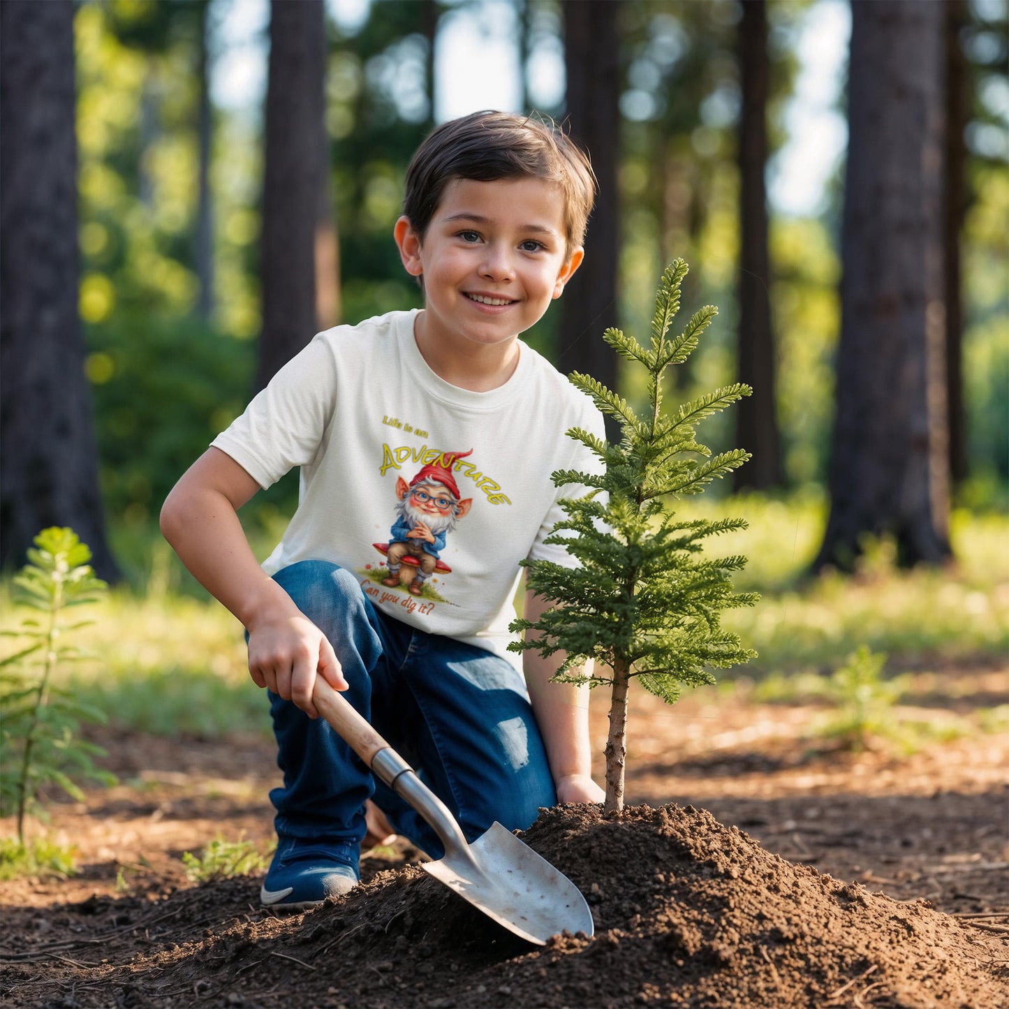 T-shirt Youth Gnome: Life is an Adventure