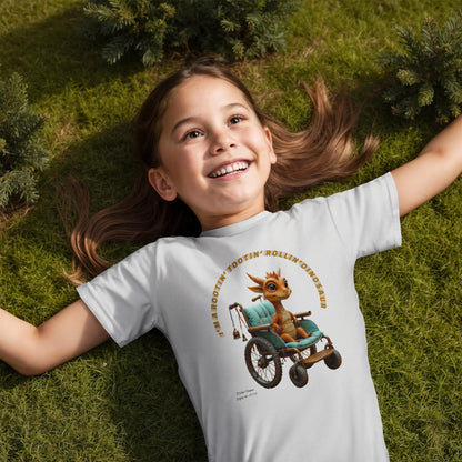 T-shirt Youth: I'm a Rootin' Tootin' Rollin' Dinosaur.