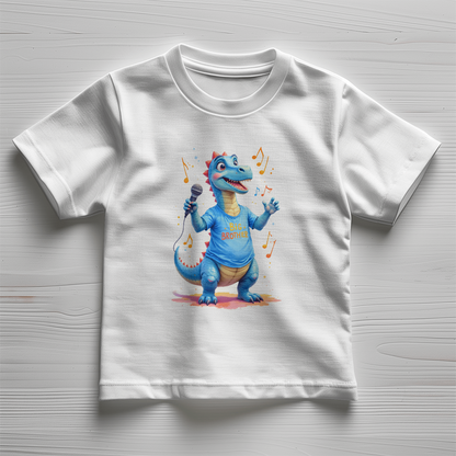 T-shirt Toddler Jersey Tee: Big Brother Blue Youth Dinosaur