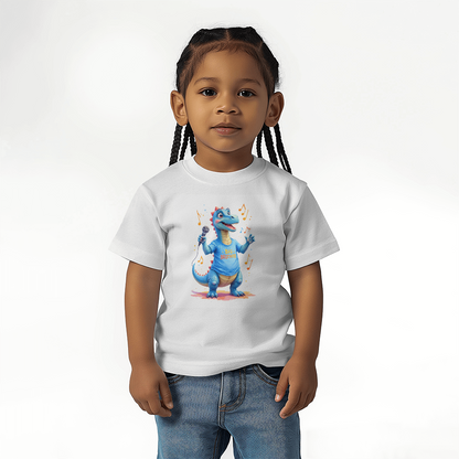 T-shirt Toddler Jersey Tee: Big Brother Blue Youth Dinosaur