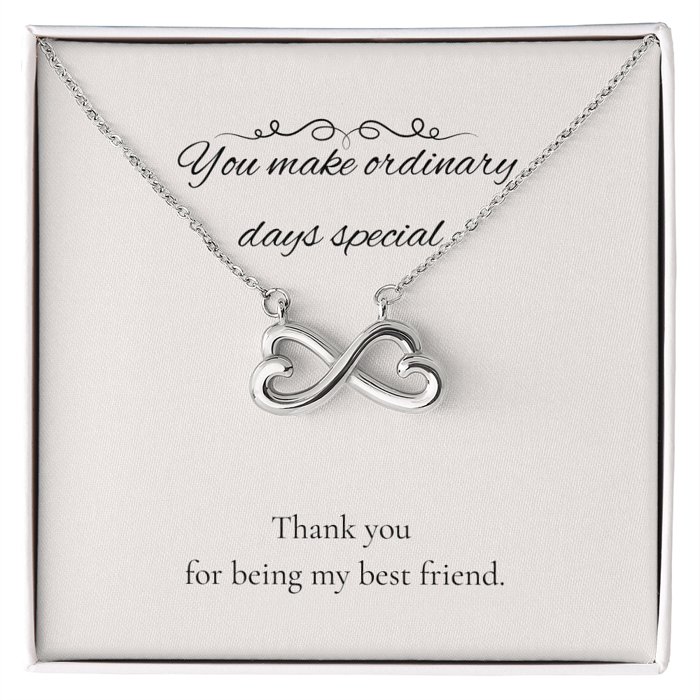 Endless Love Necklace: You Make Ordinary Days Special