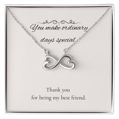 Endless Love Necklace: You Make Ordinary Days Special