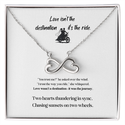 Endless Love Necklace: Motorcycle Bride