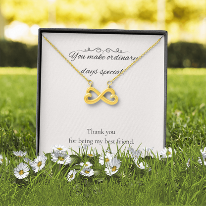 Endless Love Necklace: You Make Ordinary Days Special