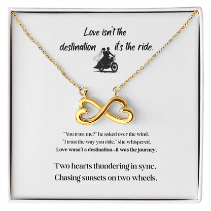 Endless Love Necklace: Motorcycle Bride