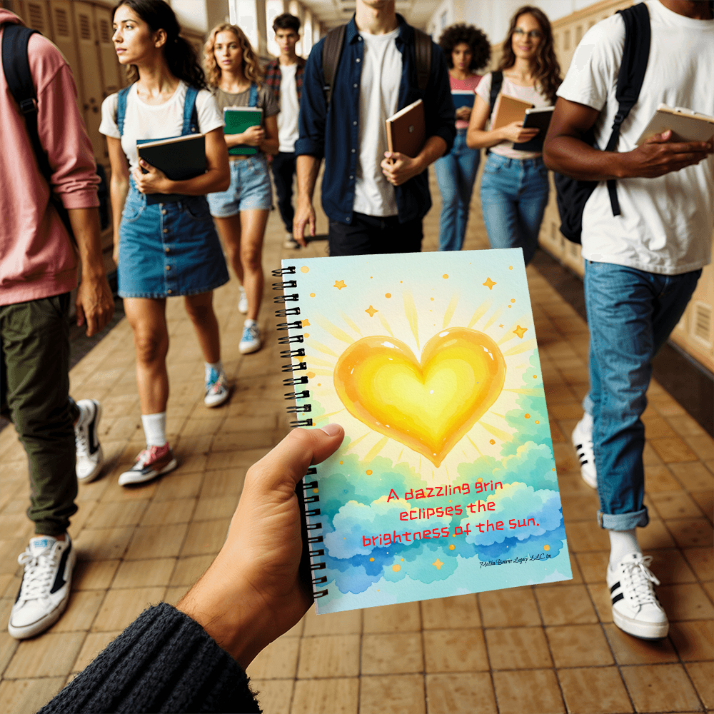 For My Granddaughter, You Are the Sunlight I'll Remember: Spiral Notebook