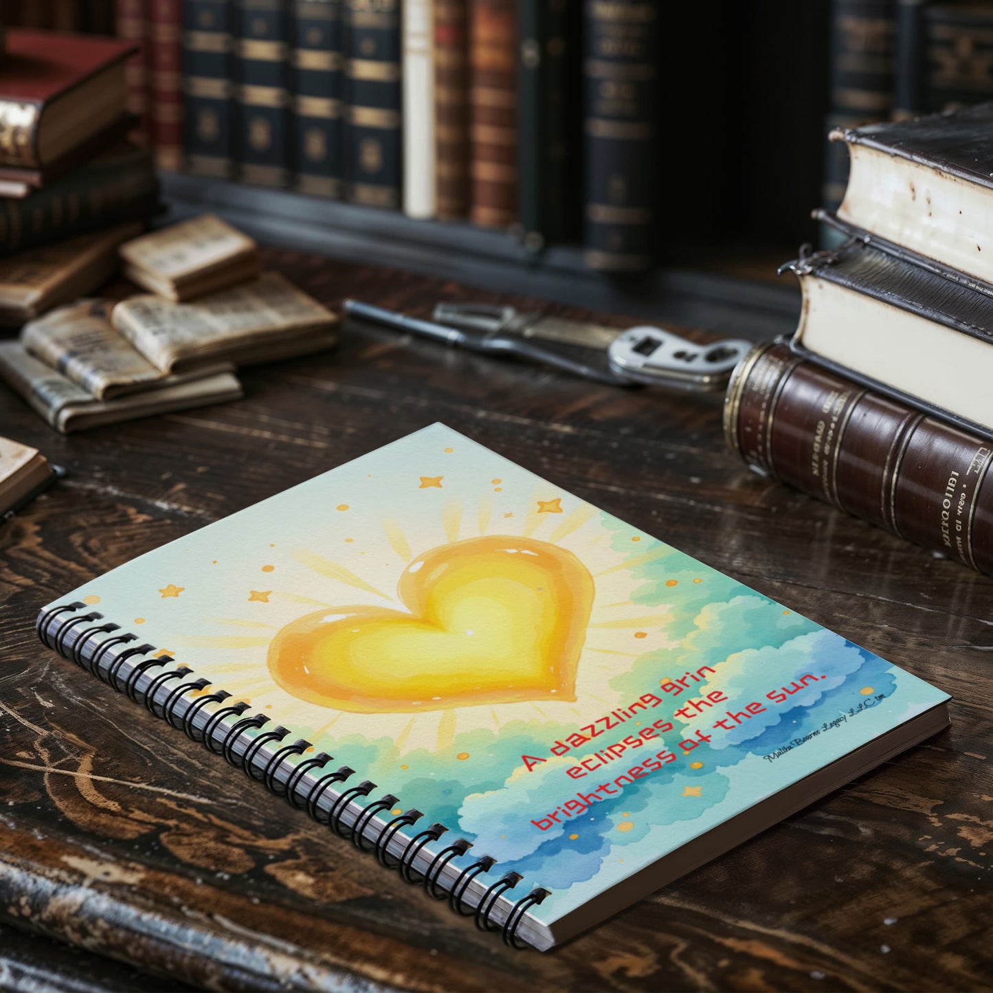 For My Granddaughter, You Are the Sunlight I'll Remember: Spiral Notebook