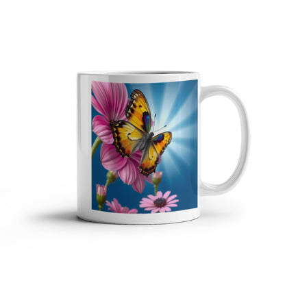 Butterfly Pause: Mug for Tea & Calm