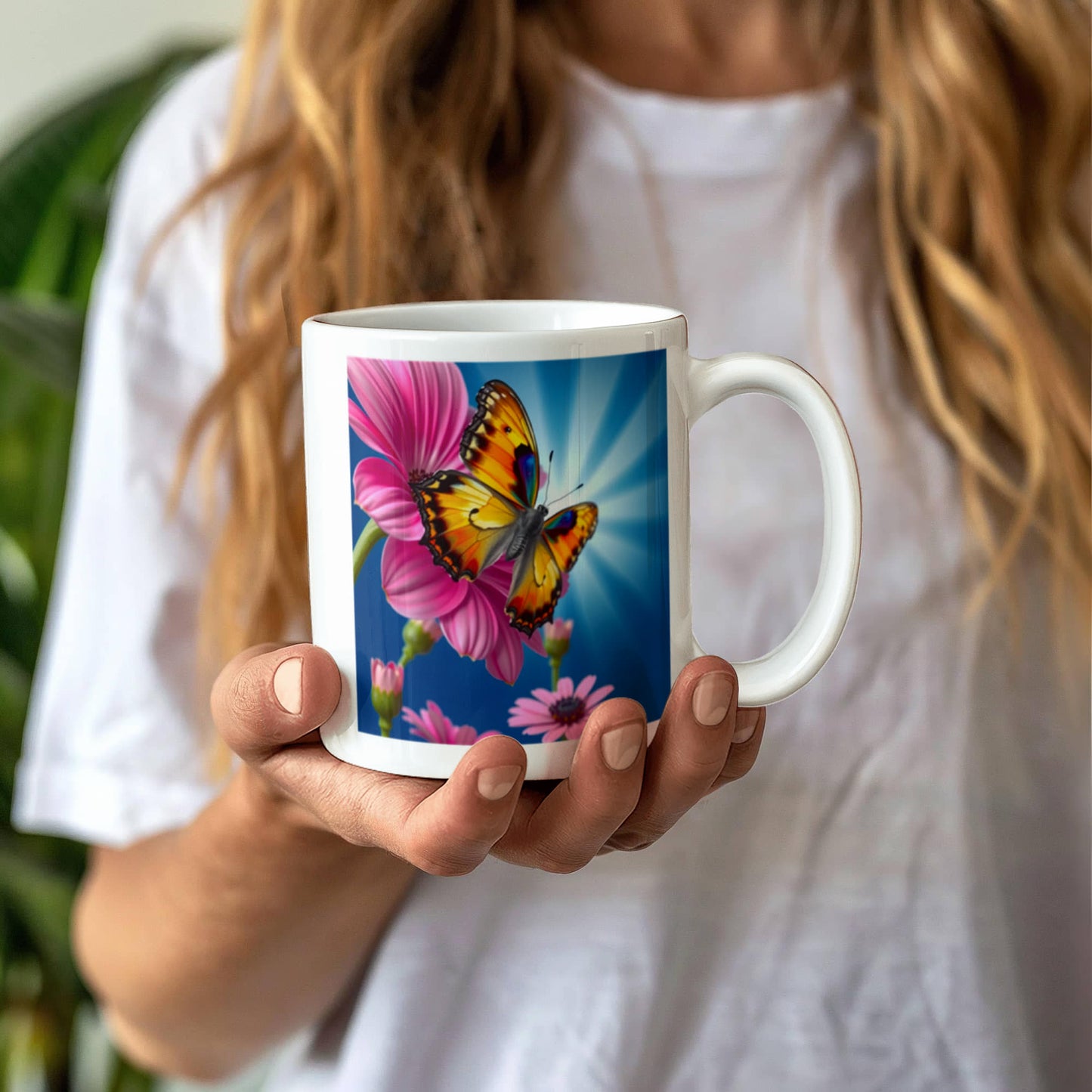 Butterfly Pause: Mug for Tea & Calm