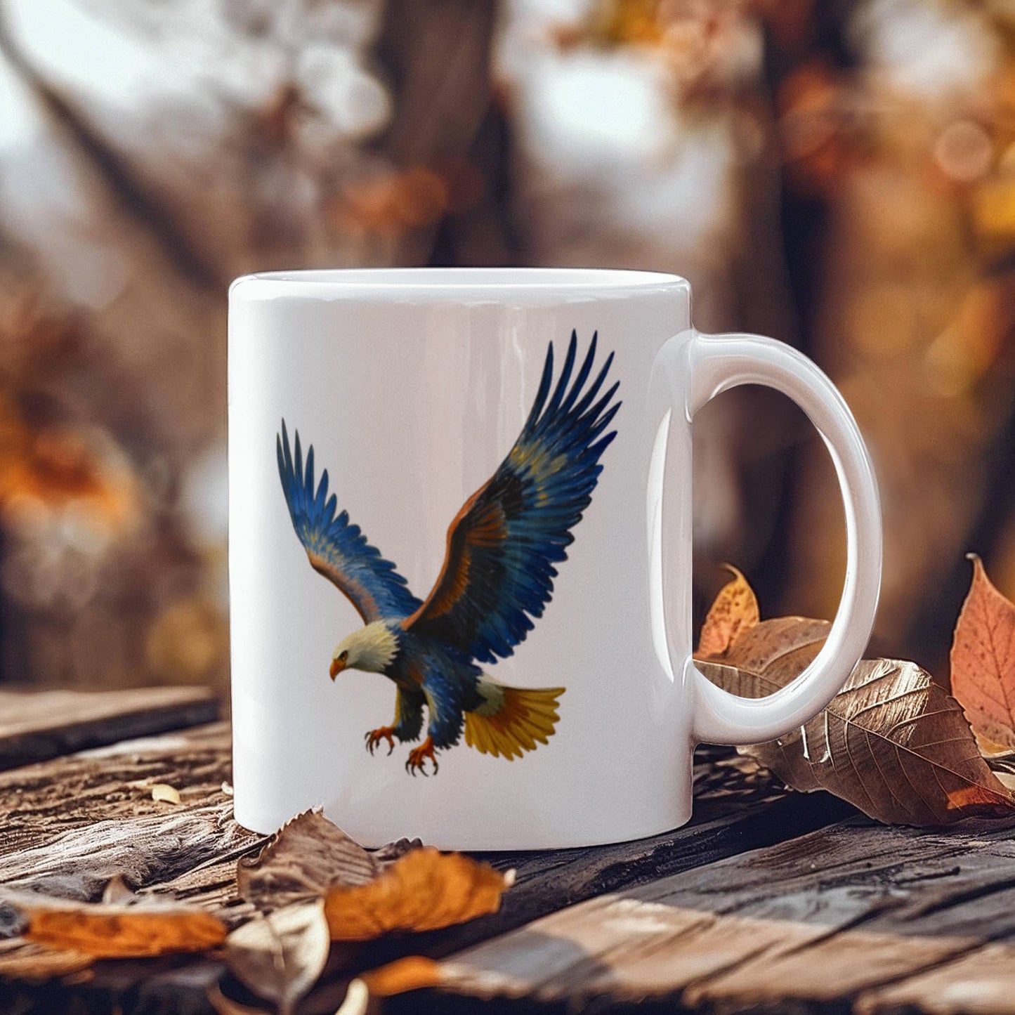 On Eagle Wings Coffee Mug - Cherished Gift for Dad