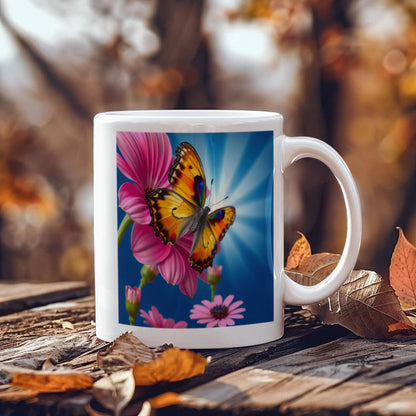 Butterfly Pause: Mug for Tea & Calm