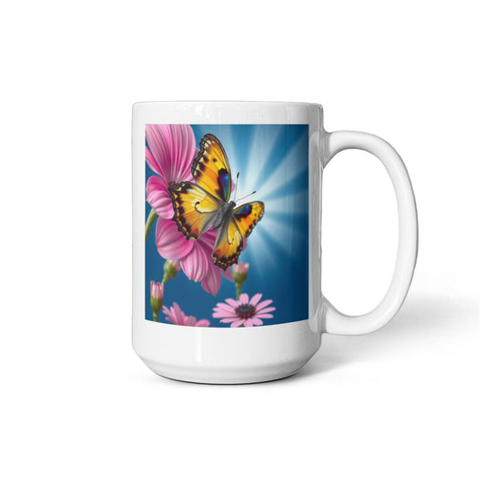Butterfly Pause: Mug for Tea & Calm