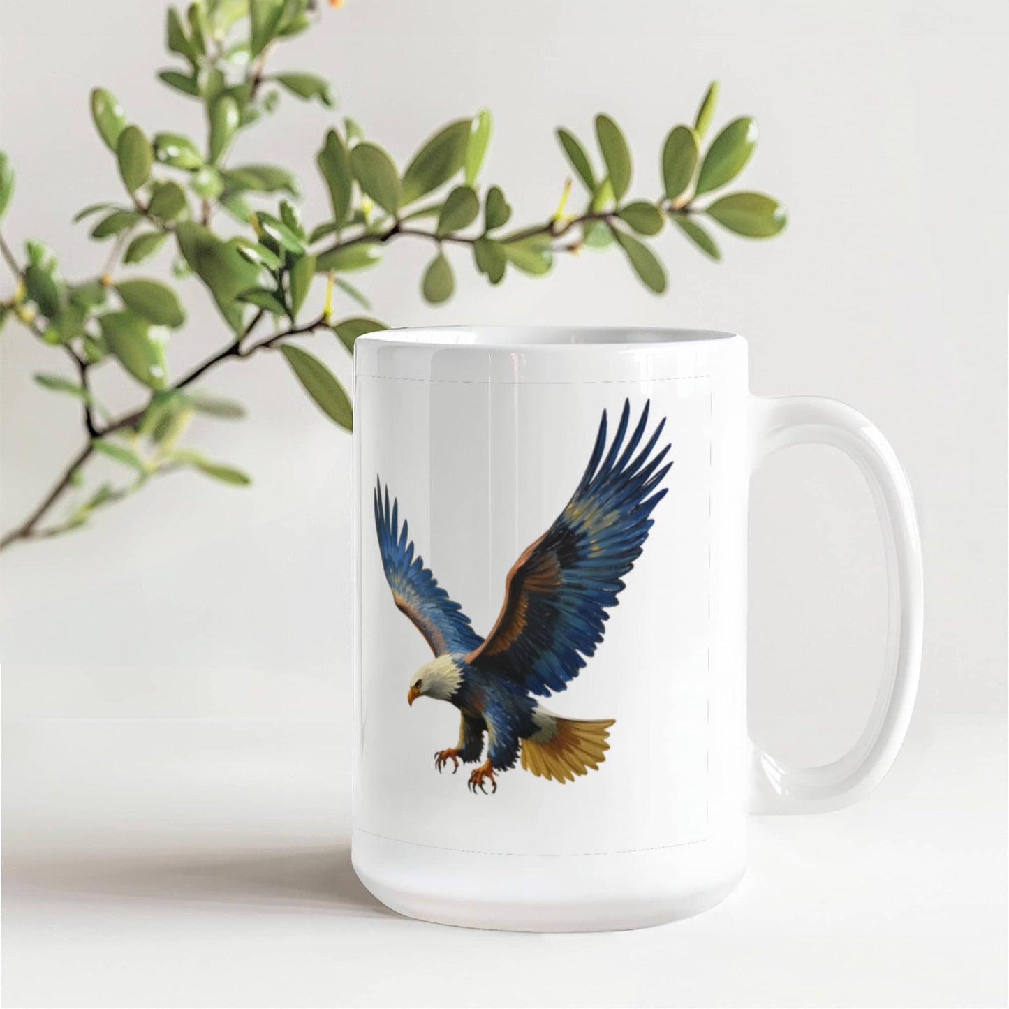 On Eagle Wings Coffee Mug - Cherished Gift for Dad