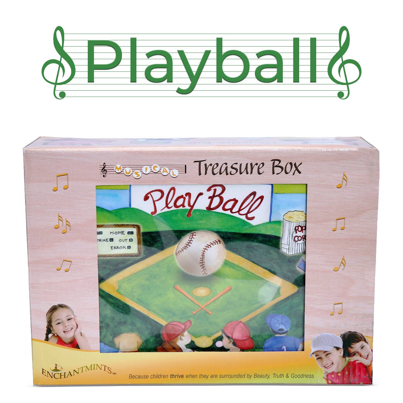 Enchantmints - Baseball Music Box Gift: Christmas 2025 | Toys