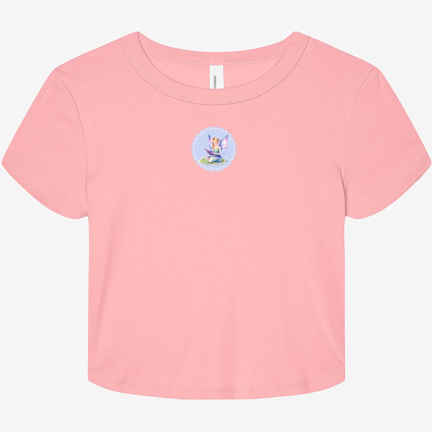 Fairies Reading Circle™:  Micro Rib Baby Tee 1010: Estelle