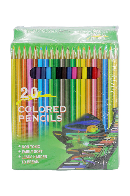 Arts & Crafts 20 Colored Pencils Set