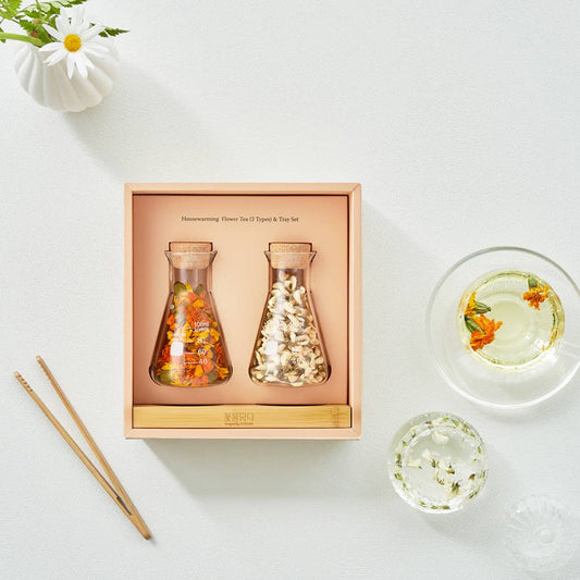🌼 Housewarming Flower Tea Gift Set