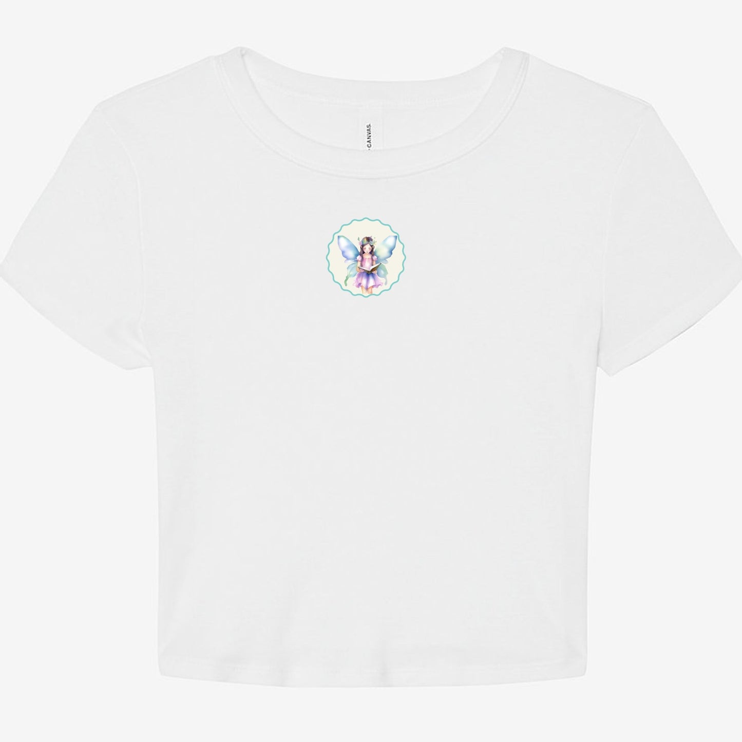 Fairies Reading Circle™:  Micro Rib Baby Tee 1010: Felicity