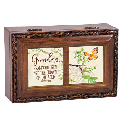 MUSIC BOX PETITE GRANDMA PROVERBS 17:6
