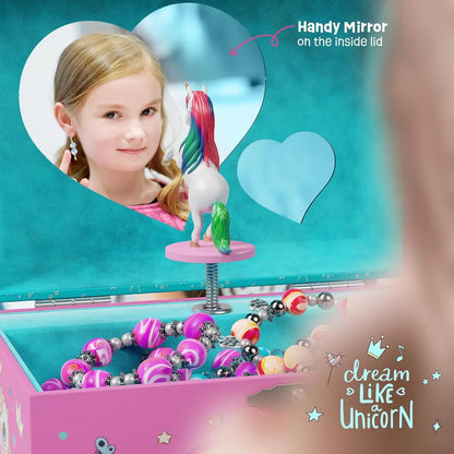 Unicorn Musical Jewelry Box For Kids