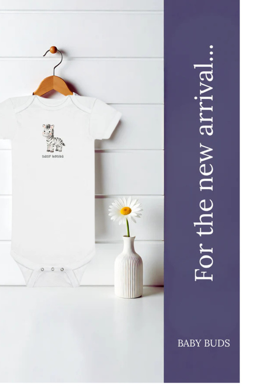 Baby Buds Collection — Debra Zebra Baby Bodysuit